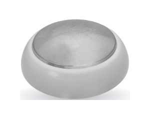 Oprawa KAJKO, E27, 60W, biała-polipropylen, klosz przeźroczysty-poliwęglan, IP44, IK10 A2910-P