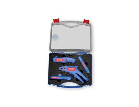 WEICON Profi-Starter Zestaw Ściągacz izolacji 0.2-6mm2 , automatyczny ściągacz izolacji GERMANY 52880001, NÓŻ do kabli