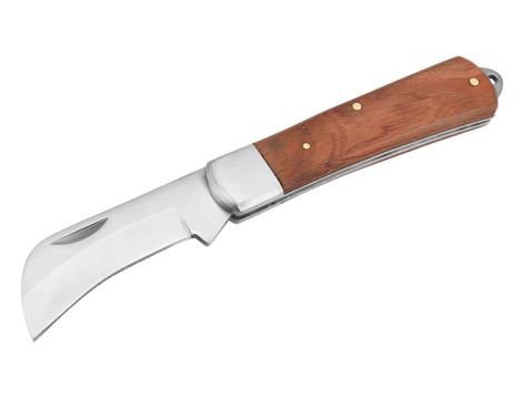 Nóż monterski dla elektryka / nóż do kabli składany / nóż zakrzywiony do kabli i przewodów E38041