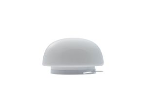 PLAFON G-3, E27, 60W, biała-stal malowana proszkowo, klosz matowy-szkło, mały okrąg IP20 G01 G-3