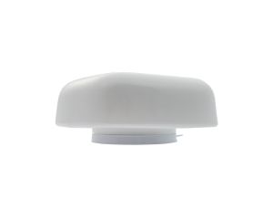 PLAFON G-5/K, 2xE27, 2x40W, biała-stal malowana proszkowo, klosz matowy-szkło, duży kwadrat, IP20 G01 G-5/K