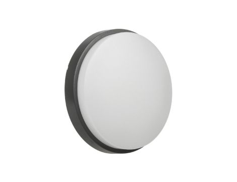 Lampa LED ścienno sufitowa 1100lm 15W IP54 kolor szary, kolor barwowy naturalny biały 4000K MCE342 GR