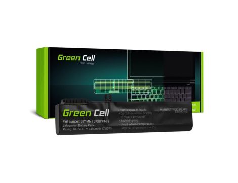 Bateria Green Cell BTY-M6H do MSI GE62 GE63 GE72 GE73 GE75 GL62 GL63 GL73 GL65 GL72 GP62 GP63 GP72 GP73 GV62 GV72 PE60 PE70