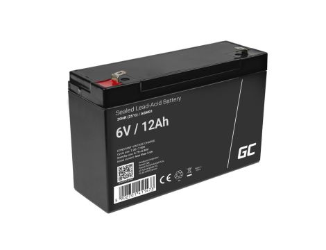 Akumulator VRLA AGM 6V 12Ah (żywotność 5lat) AGM01