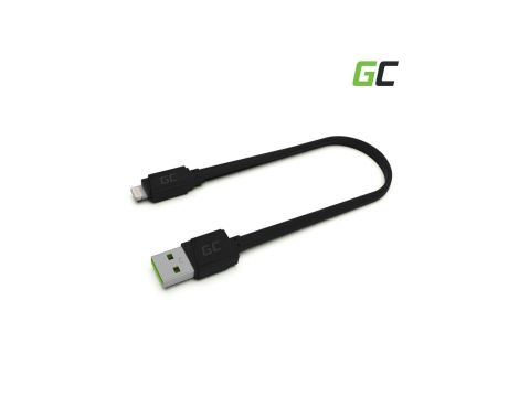 Kabel Green Cell GCmatte USB - Lightning 25cm do iPhone, iPad, iPod, szybkie ładowanie