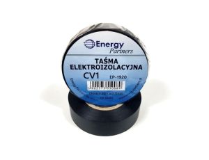 Taśma elektroizolacyjna PCW (19mm x 20m x 0.13mm) czarna