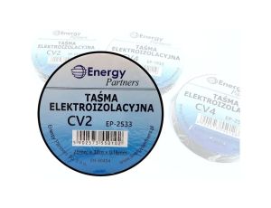 Taśma elektroizolacyjna PCW (25mm x 33m x 0.18mm) czarna