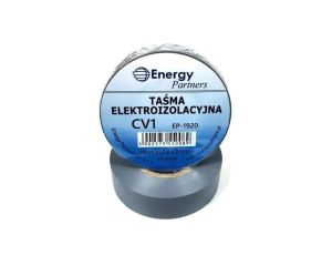Taśma elektroizolacyjna PCW (19mm x 20m x 0.13mm) szara