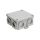Puszka natynkowa, materał-bakelit, kolor RAL7035, IP54, 500V, 7 wyjść, z zaciskami 4x6mm K76/K