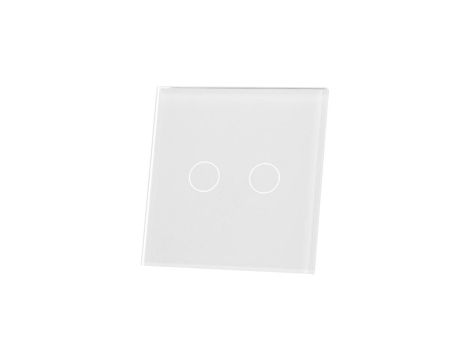 Livolo BIAŁY PANEL SZKLANY 702-61