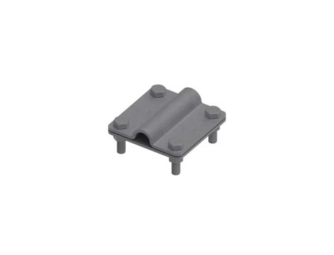 Złącze uniwersalne 2-elem. 80x80 bednarka-pręt16 stal ocynkowana ogniowo 215.3 OG 21500302