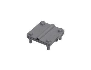 Złącze uniwersalne 3-elem. 80x80 drut8-drut8 stal ocynkowana ogniowo 215.4.1 OG 21501402