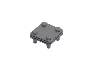 Złącze uniwersalne 3-elem. 60x60 bednarka-bednarka stal ocynkowana ogniowo 214.1.1 OG 21401102