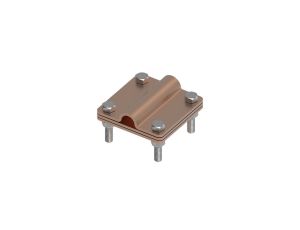 Złącze uniwersalne 3-elem. 80x80 bednarka-pręt16 miedź 215.3.1 CU 21501303