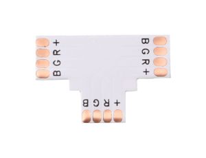 Złączka do taśmy led rgb 10mm PCB T