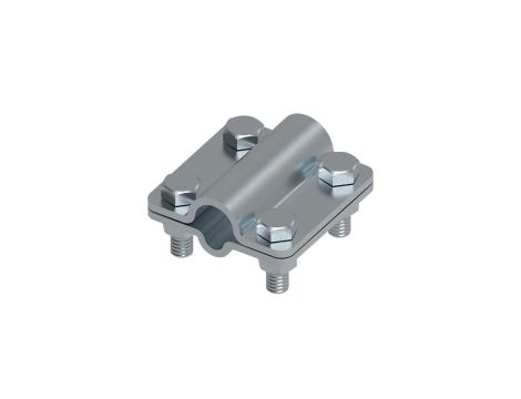 Złącze uniwersalne 2-elem. 60x60 drut8-pręt16 stal ocynkowana galwanicznie 214.6 OC 21400601