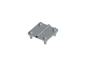 Złącze uniwersalne 2-elem. 80x80 bednarka-drut8 stal ocynkowana galwanicznie 215.2 OC 21500201