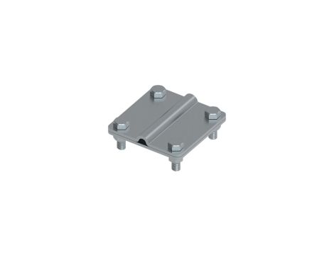 Złącze uniwersalne 2-elem. 80x80 bednarka-drut8 stal ocynkowana galwanicznie 215.2 OC 21500201