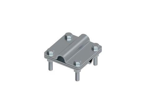 Złącze uniwersalne 3-elem. 80x80 drut8-pręt16 stal ocynkowana galwanicznie 215.6.1 OC 21501601