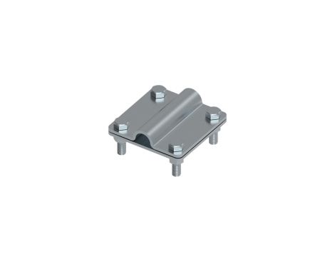 Złącze uniwersalne 2-elem. 80x80 bednarka-pręt16 stal ocynkowana galwanicznie 215.3 OC 21500301