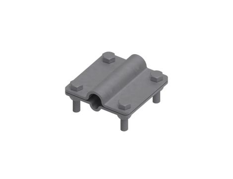 Złącze uniwersalne 2-elem. 80x80 drut8-pręt16 stal ocynkowana ogniowo 215.6 OG 21500602