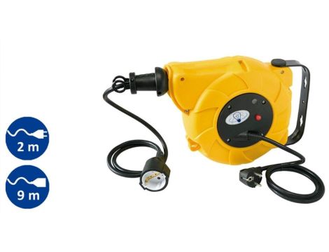 Przedłużacz automatyczny zwijany 9+2 AJJ9102