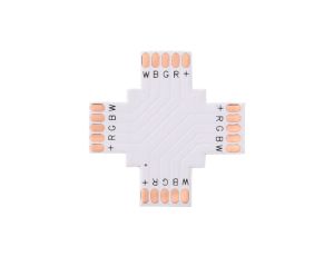 Złączka do taśmy led rgbw 10mm PCB X