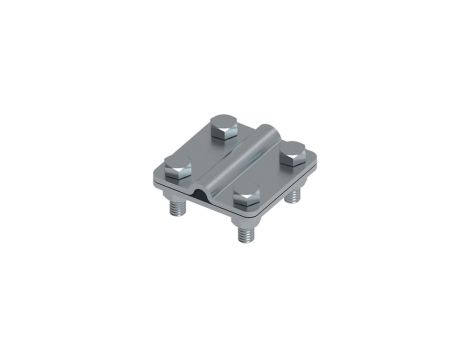 Złącze uniwersalne 2-elem. 60x60 bednarka-drut8 stal ocynkowana galwanicznie 214.2 OC 21400201