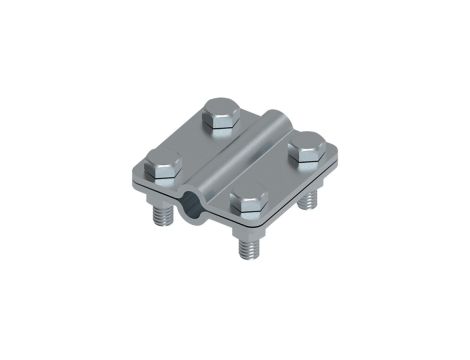 Złącze uniwersalne 2-elem. 60x60 drut8-drut8 stal ocynkowana galwanicznie 214.4 OC 21400401