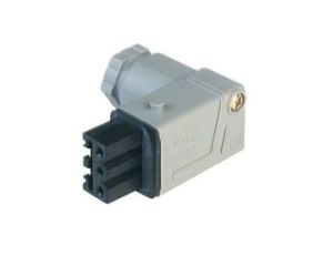 Kątowe gniazdo żeńskie 3+PE STAKWI 3