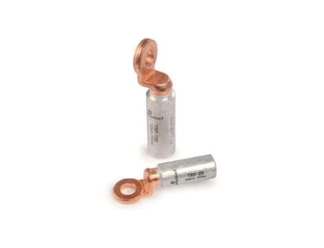 Końcówka kablowa oczkowa CU/AL 16mm2 / Końcówka Bimetal / 110100 AL-CU TBF-16