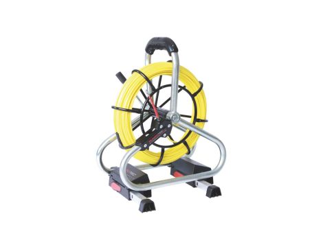 Pilot do przeciągania kabla włókno szklane fi 4,5mm na stojaku PROFI-SET 10057 /50m/