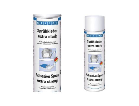 Klej tapicerski / tapicer mocny klej w SPRAYU / EXTRA STRONG / WEICON 11801500 - 500 ml