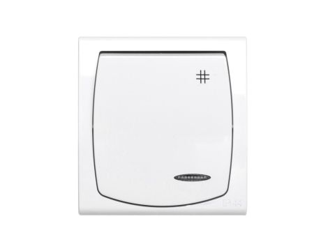 MADERA Łącznik hermetyczny krzyżowy z podświetleniem IP44 biały ŁNH-4NS/00