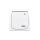 MADERA Łącznik hermetyczny krzyżowy z podświetleniem IP44 biały ŁNH-4NS/00