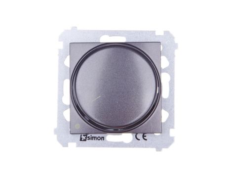 Simon 54 Ściemniacz obrotowy dwubiegunowy LED 5-215W antracyt DS9L2.01/48 WMDS-004xL2-048