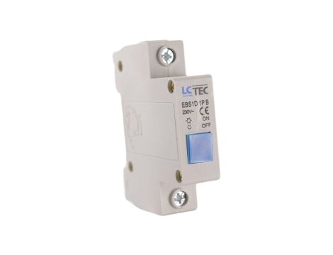 Lampka kontrolna modułowa 230V niebieska LC-Tec