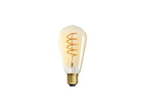 Żarówka XLED E27 ST64 led 5W-sw 1800K RETRO Vintage Amber filament