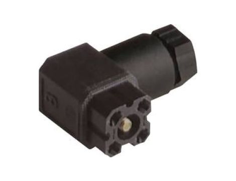 Złącze kwadratowe seria G Żeńskie 4-pinowe cynowane IP65 50V G 4 W 1 F schwarz