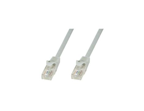 Patch cord Cat5e UTP 3m szary CCA