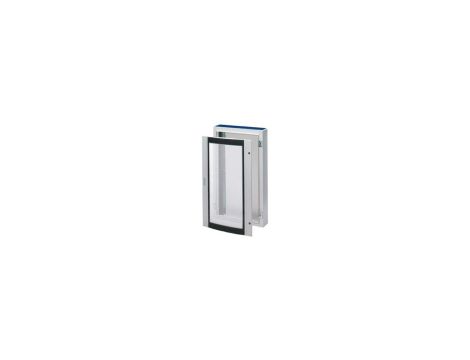 Obudowa 47 CVX 160 E 600x1200x170mm metalowa biała z zamkiem IP55 GW47034