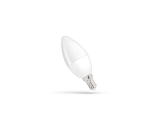 LED ŚWIECOWA E-14 230V 8W WW SPECTRUM