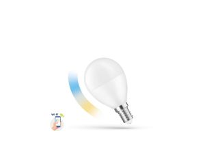 LED KULKA 5W E-14 230V CCT+DIM Wi-Fi Spectrum SMART