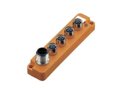 Koncentrator pasywny aktuator/sensor LED porty 4 x M8 żeńskie / M12 męski na kabel sterujący SBS 4/LED 3