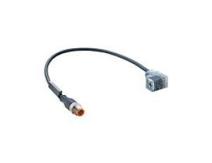 Kabel konfekcjowany obustronnie zakończony złącza DIN typ C M12 3-pin męskie proste RST 5-3-VCD 1A-1-3-226/1 M