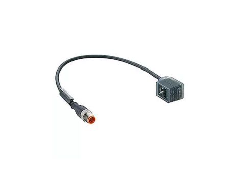 Kabel konfekcjowany obustronnie zakończony złącza DIN typ B M12 3-pin męskie proste M12 RST 5-3-VBD 1A-1-2-241/2 M