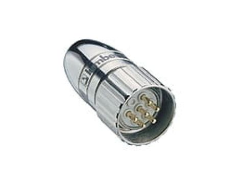 Złącze do samokonfekcjonowania do zasilania modułów Interbus 6-polowe męskie złącze M23 połączenia lutowane 0906 UMC 201