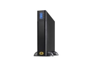 Zasilacz awaryjny UPS Orvaldi V1000 on-line 2U LCD 1000VA/800W czysta sinusoida VGA1KRT