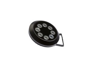 Lampa maszynowa LED fi160mm dł: 57mm białe światło 24W 18000lx 5500K 17-31V DC -40 stC 4-pinowe złącze M12 IP67 AO000302