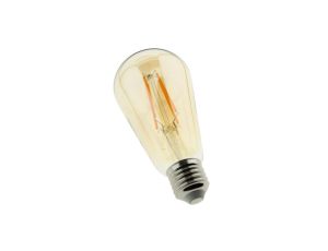 Blaupunkt Żarówka LED Filament E27 ST64 8W Amber Glass, BLAUPUNKT-FA-E27-8-WW